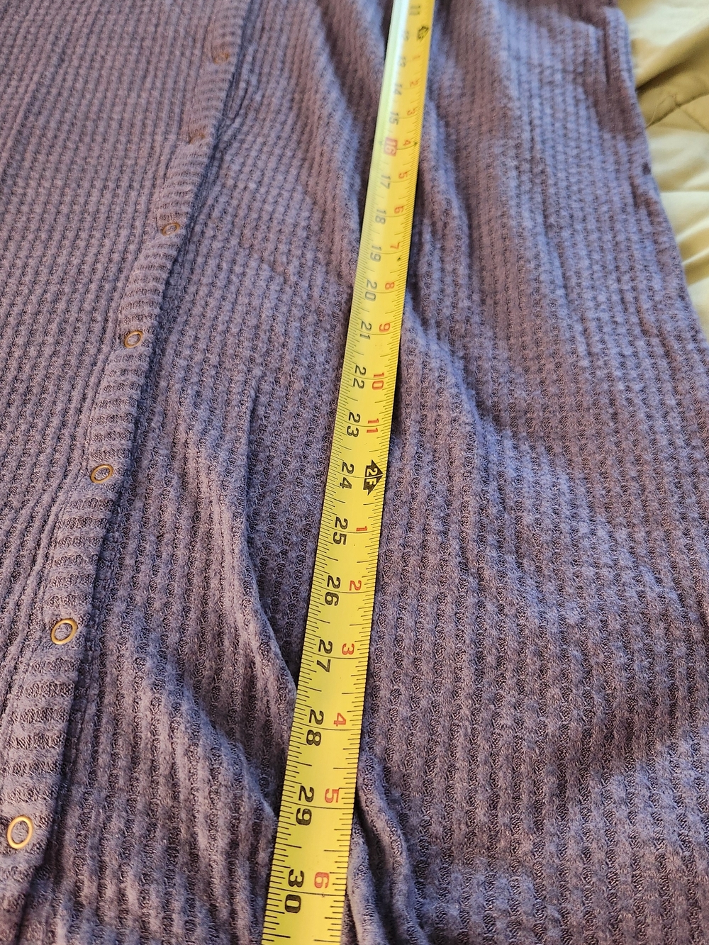 Make + Model Lavender Ribbed Knit Tunic - Picture 8 of 8